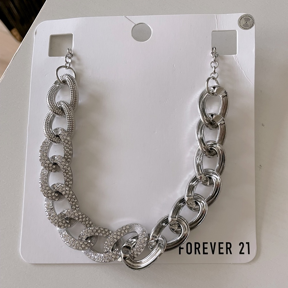 Silver chain necklace - NEW FOREVER 21